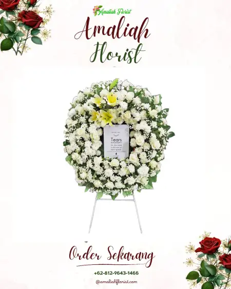 Krans Bunga Duka Cibunian